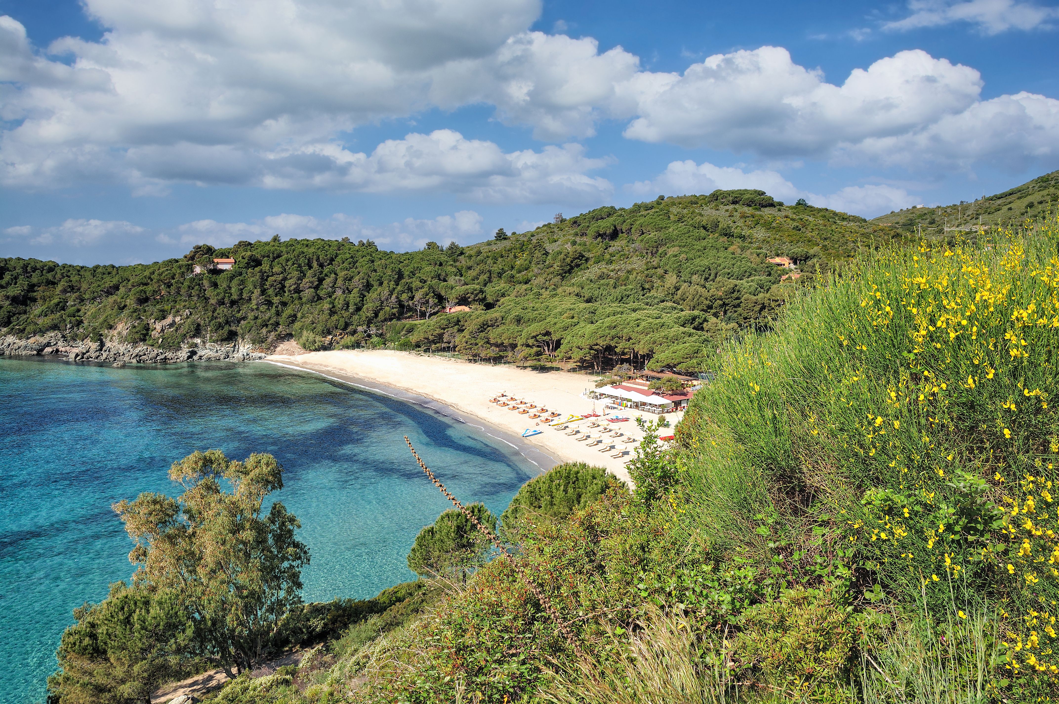Fetovaia Beach,Island of Elba,Tuscany,mediterranean Sea,Italy